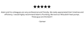 Photo of Adam's Plumbing, Heating & Air Conditioning, from their website