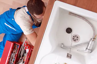 Photo of Mark's Plumbing, from their website