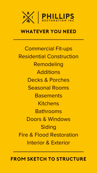 Photo of Phillips Restoration Inc., from their website